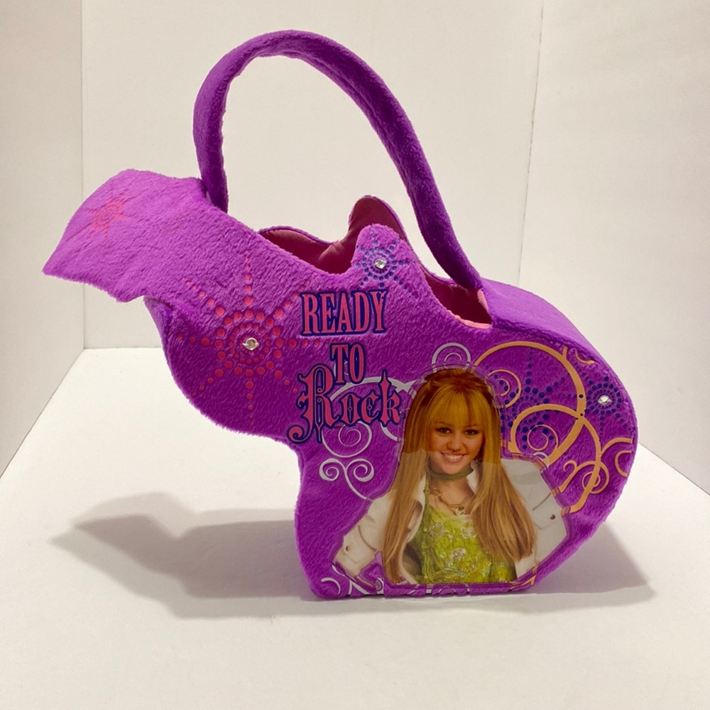 Hannah Montana Furry Guitar Purse